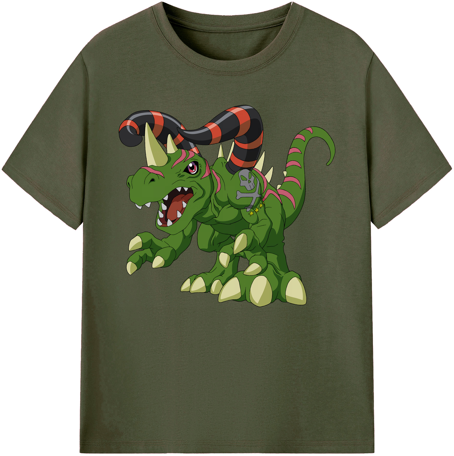 （画像用） Digimon デジタルモンスター/デジモン 綿100％ メンズ半袖Tシャツ｜肌触りやわらか＆通気性